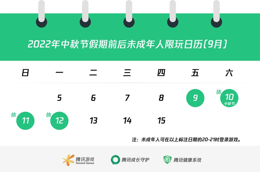 王者荣耀2025中秋节未成年怎么玩 各厂商中秋游戏时间限制