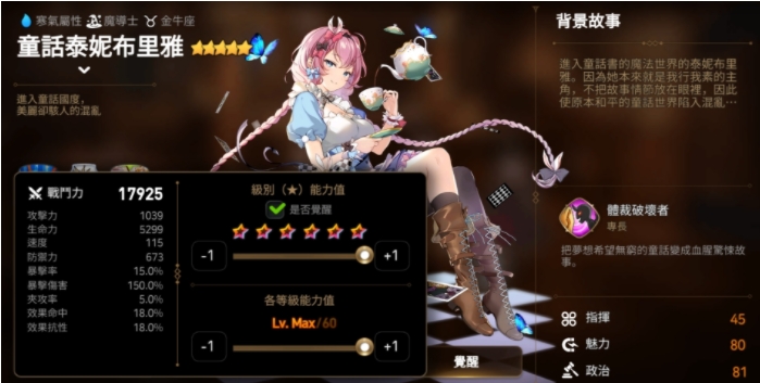 第七史诗泰妮布里雅装备推荐1