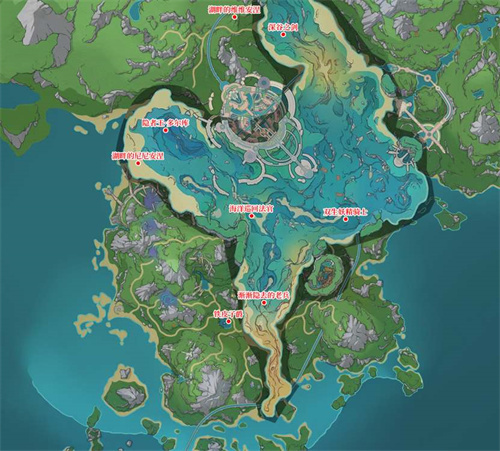 原神8个地方传奇在哪里1