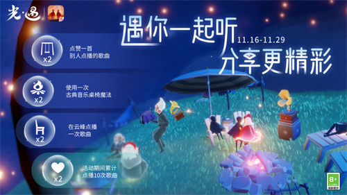 光遇古典音乐桌椅怎么获得 2025分享日活动攻略