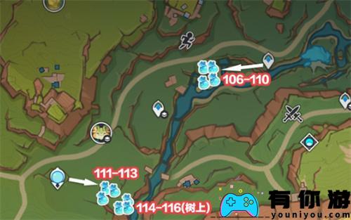 原神青蜜梅采集路线在哪一览