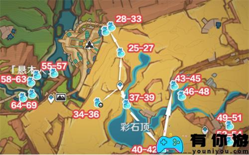 原神青蜜梅采集路线在哪一览