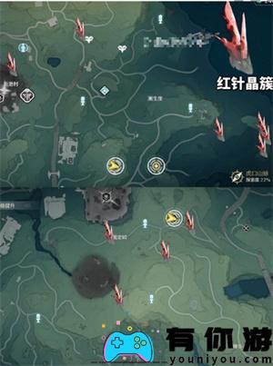 鸣潮矿石分布点全图在哪刷新