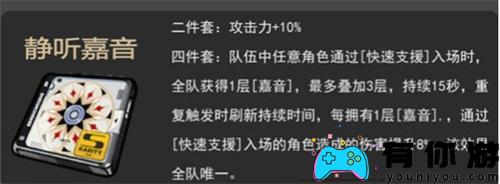 绝区零静听嘉音角色搭配推荐