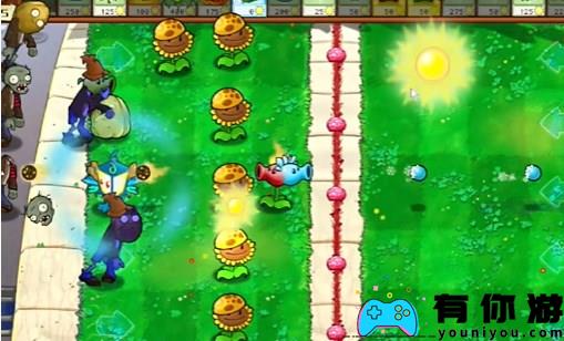 PVZ杂交版益智模式继续夹击图文怎么通关