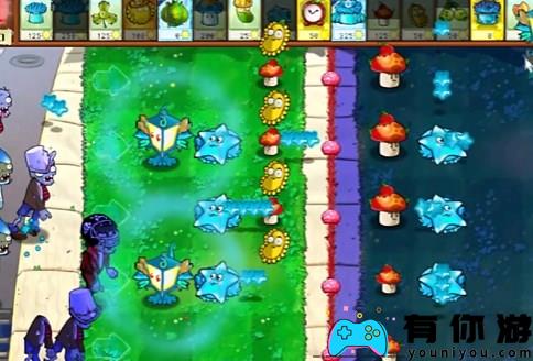 PVZ杂交版益智模式世界的另一面怎么过关攻略 