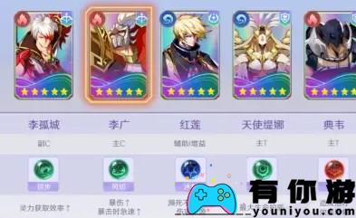 镇魂街破晓李广阵容推荐