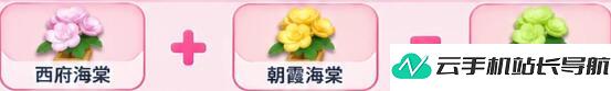 元梦之星 繁花奇育海棠花培育合成配方